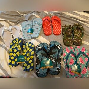 Bundle of kids shoes. Various sizes.